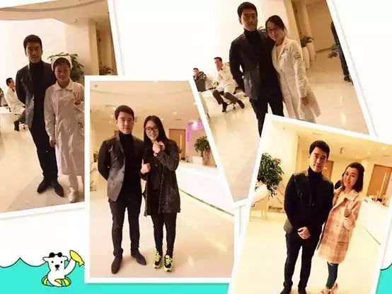 王耀庆先生与我院小美女们合影