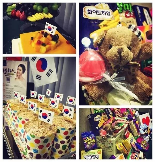 讲座准备的美食