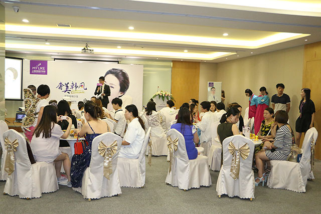 尹度龙讲座现场