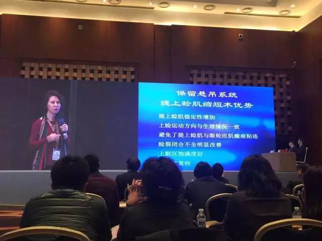 保留悬吊系统的上睑下垂矫正术