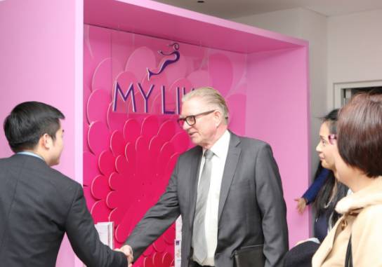 德宝俪创始人维尔弗里德·豪斯一行光临上海美莱