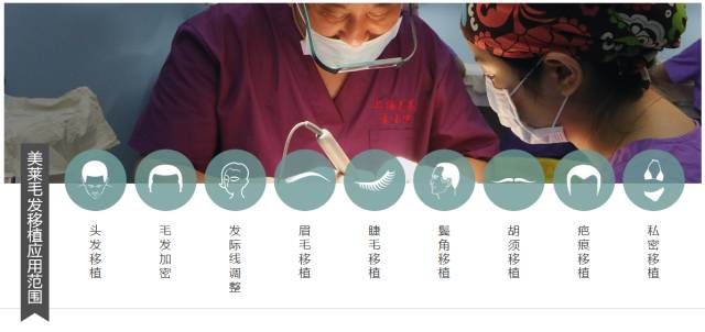 上海美莱毛发移植,从根本上解决您的毛发问题