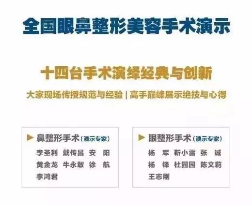 眼部整形美容手术